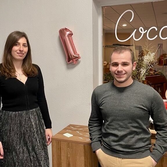 Johanna Macel et Alexandre Di Luca, fondateurs de la conciergerie Enaïa à Strasbourg