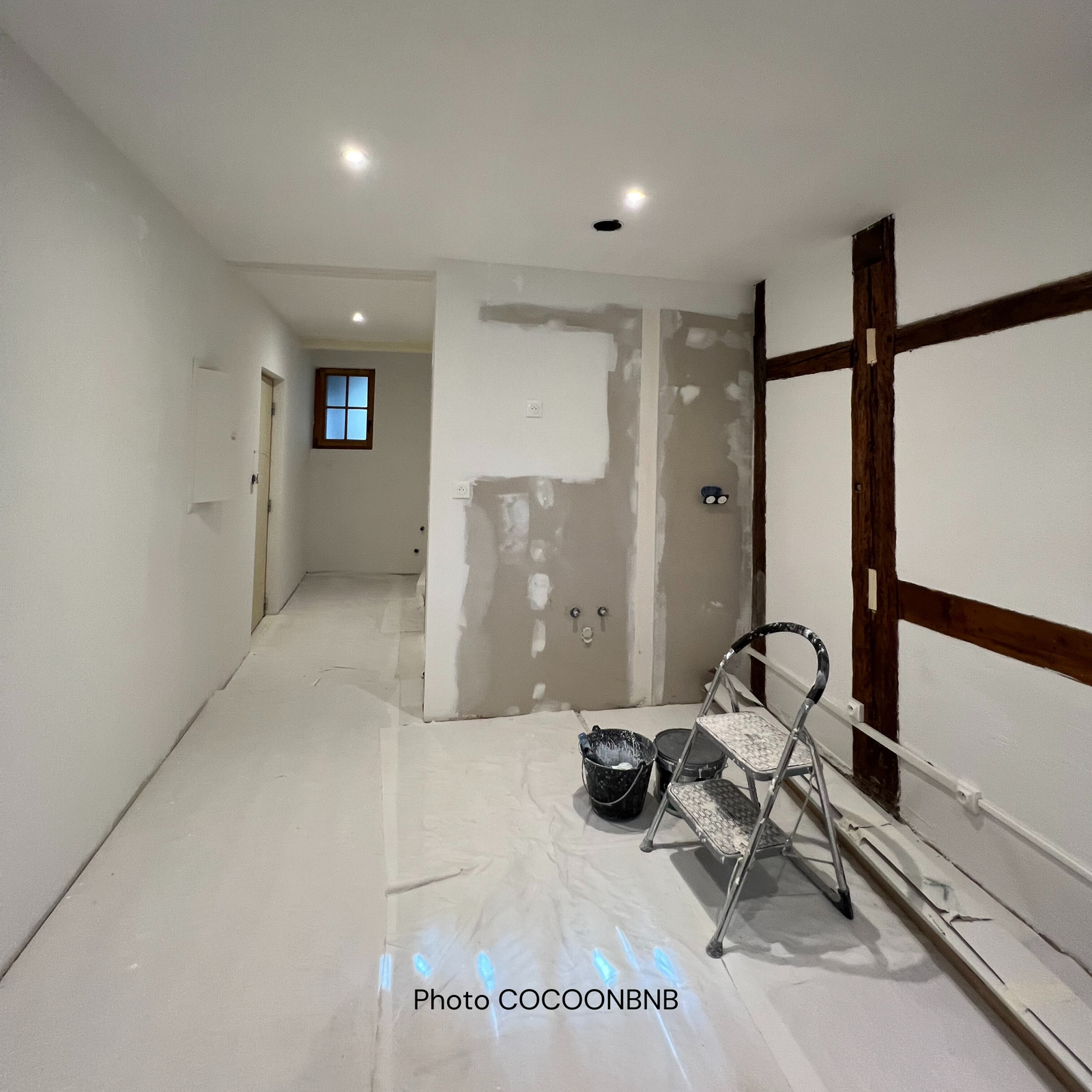 Rénovation complète d'un appartement par l'équipe Home-staging de la conciergerie Enaïa à Strasbourg